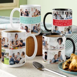 Picture Perfect Photo Message Tile Mug