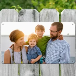 Picture-Perfect Photo Metal Sign