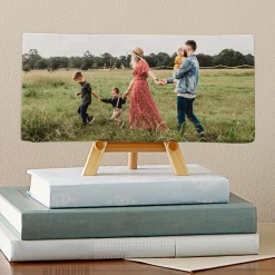 Picture-Perfect Photo Mini Canvas on Easel