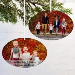 Picture-Perfect Photo Oval Ornament