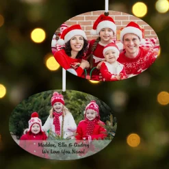 Picture-Perfect Photo Oval Ornament