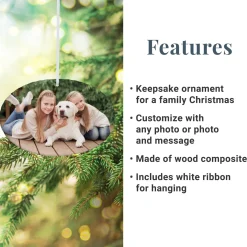 Picture-Perfect Photo Oval Ornament