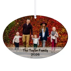 Picture-Perfect Photo Oval Ornament