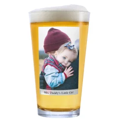 Picture-Perfect Photo Pint Beer Glass