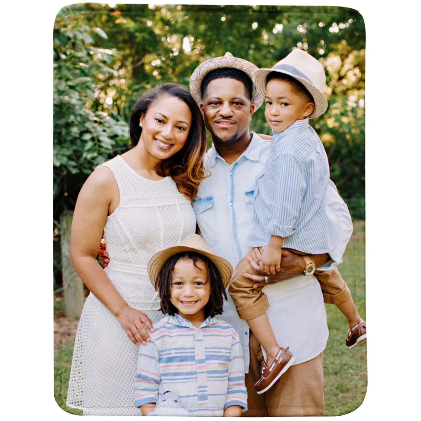 Picture-Perfect Photo Plush Blanket