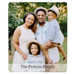 Picture-Perfect Photo Plush Blanket