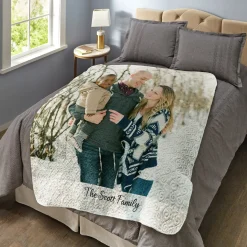 Picture-Perfect Photo Quilted Throw