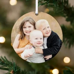 Picture-Perfect Photo Round Ornament