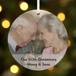 Picture-Perfect Photo Round Ornament
