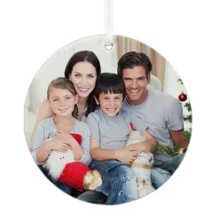 Picture-Perfect Photo Round Ornament