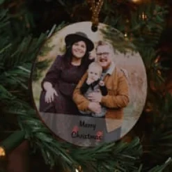 Picture-Perfect Photo Round Ornament