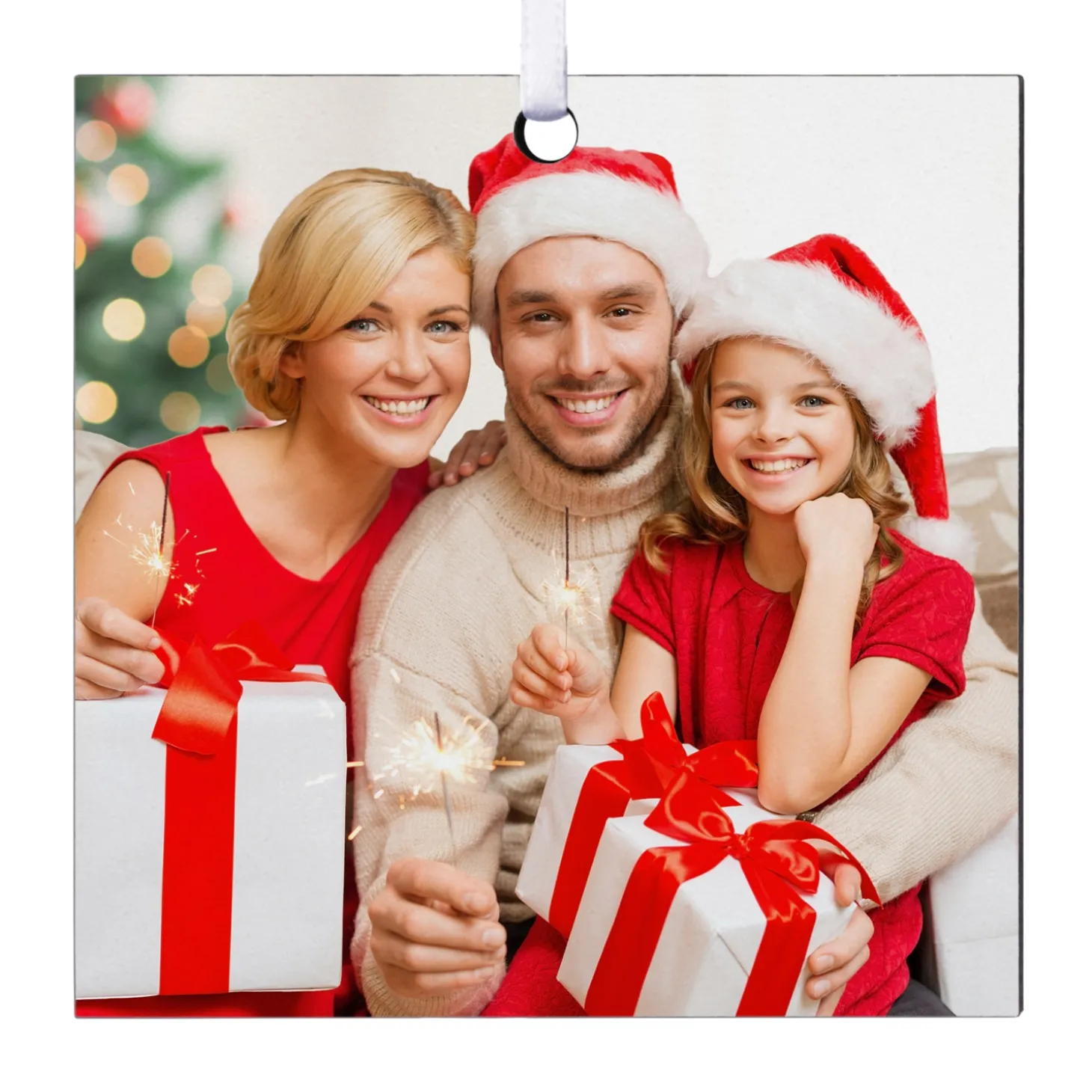 Picture-Perfect Photo Square Ornament
