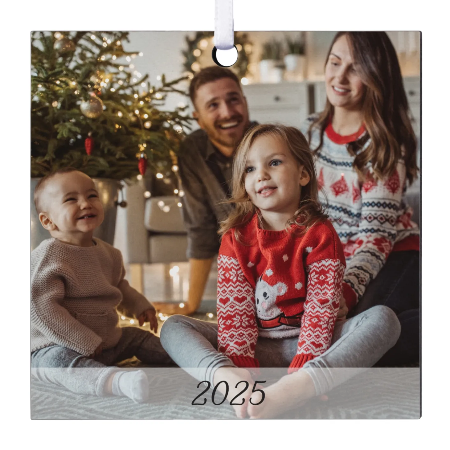 Picture-Perfect Photo Square Ornament