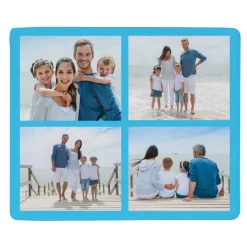 Picture-Perfect Photo Tile Plush Blanket