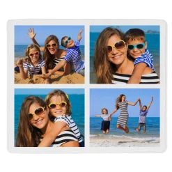 Picture-Perfect Photo Tile Plush Blanket