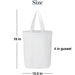 Picture-Perfect Photo Tile Tote Bag
