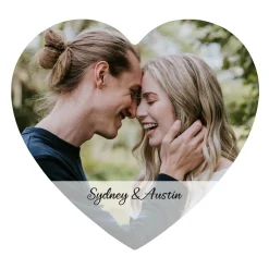 Picture-Perfect Photo Wood Heart Wall Sign