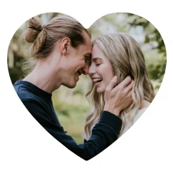 Picture-Perfect Photo Wood Heart Wall Sign