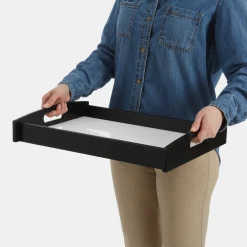 Picture-Perfect Plaid Photo Wood Tray