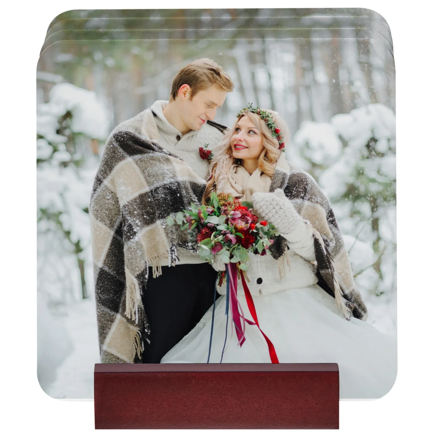 Picture-Perfect Wood Coasters