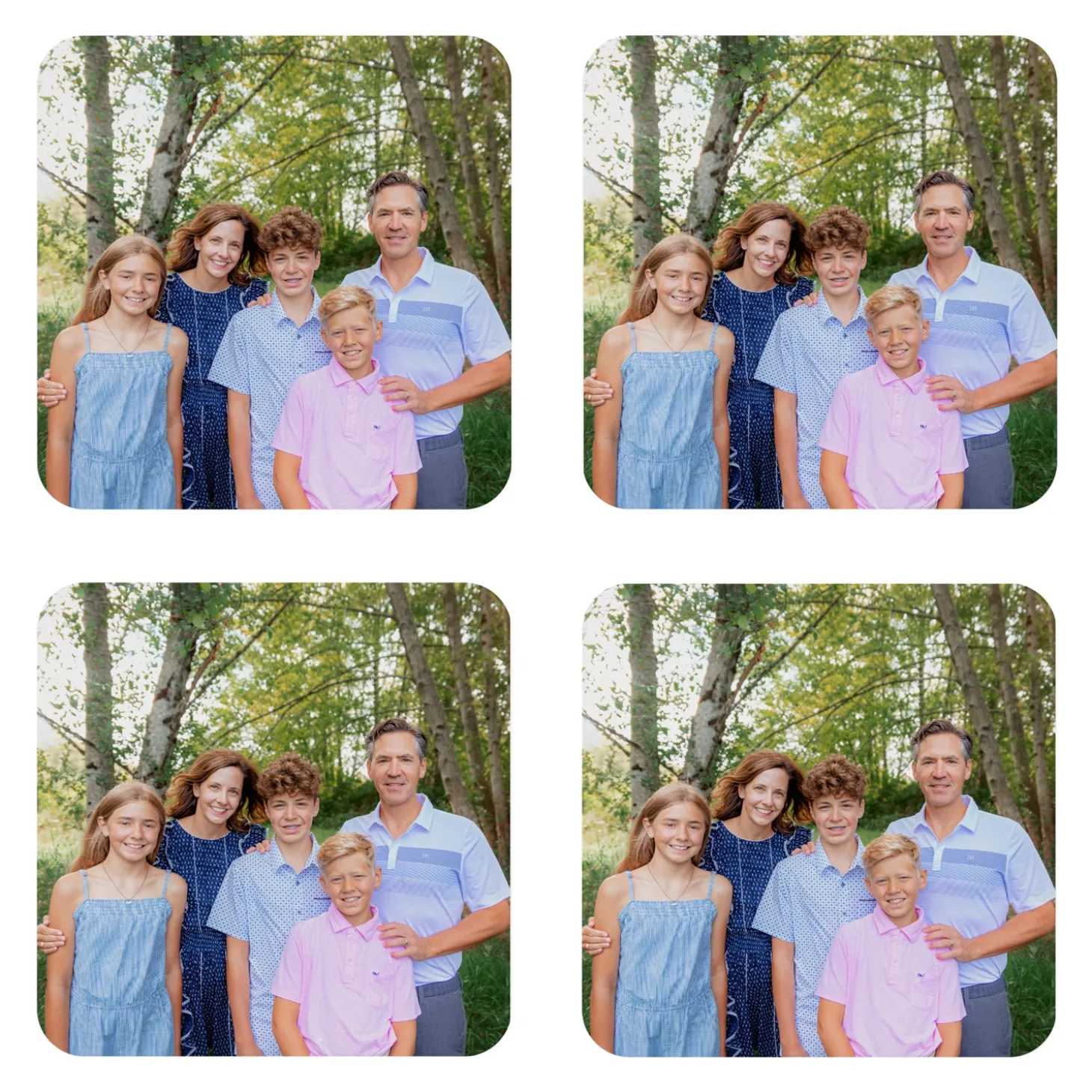 Picture-Perfect Wood Coasters