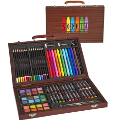 80 Piece Kids Art Set Collection