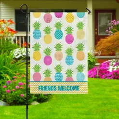 Pineapple Paradise Garden Flag