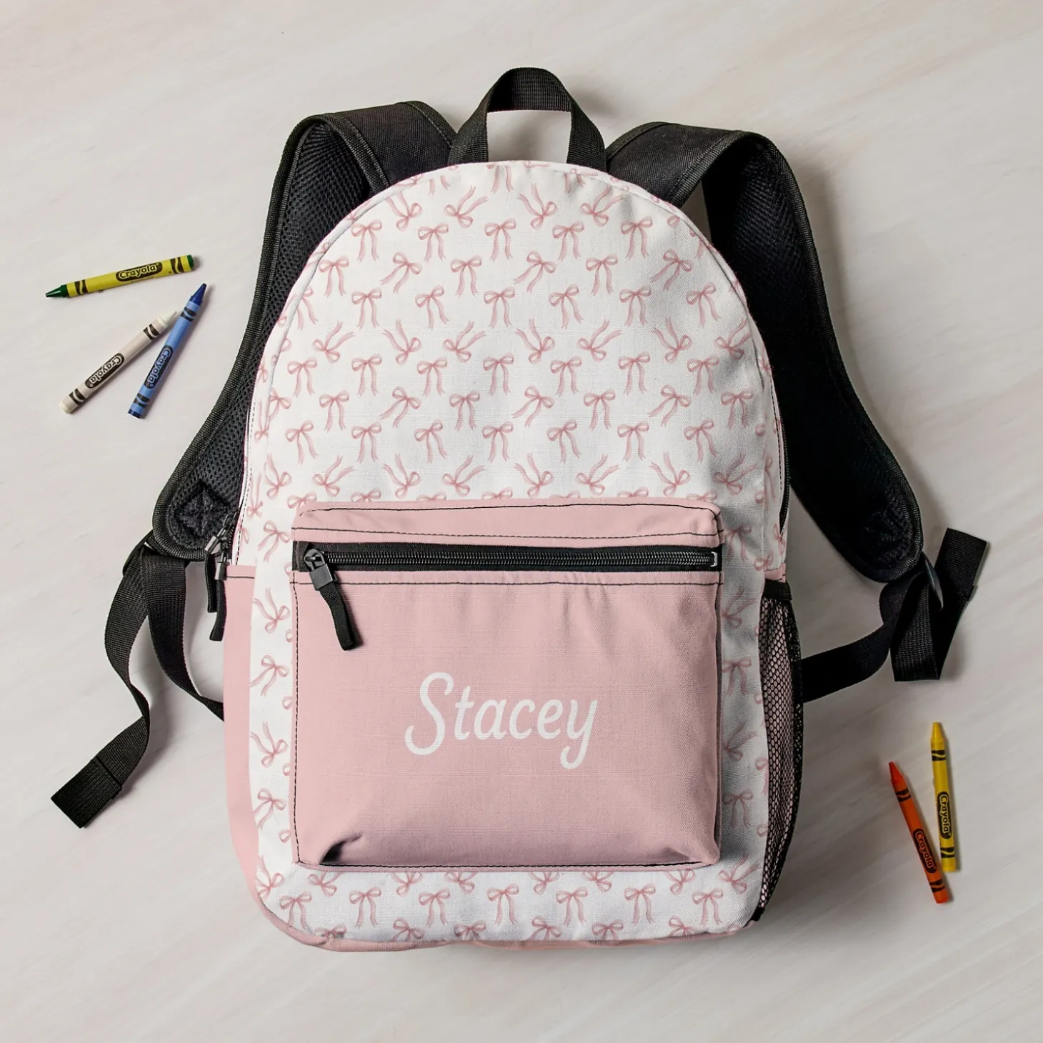 Pink Bows Backpack