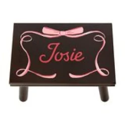 Pink Ribbon Step Stool