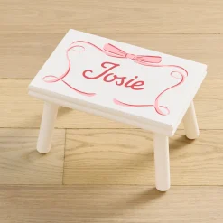 Pink Ribbon Step Stool