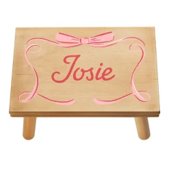 Pink Ribbon Step Stool