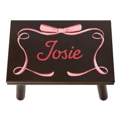 Pink Ribbon Step Stool