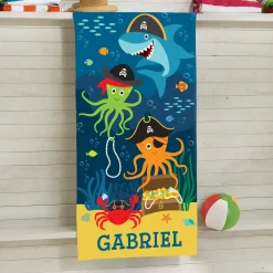 Pirate Parade Beach Towel