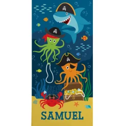 Pirate Parade Beach Towel