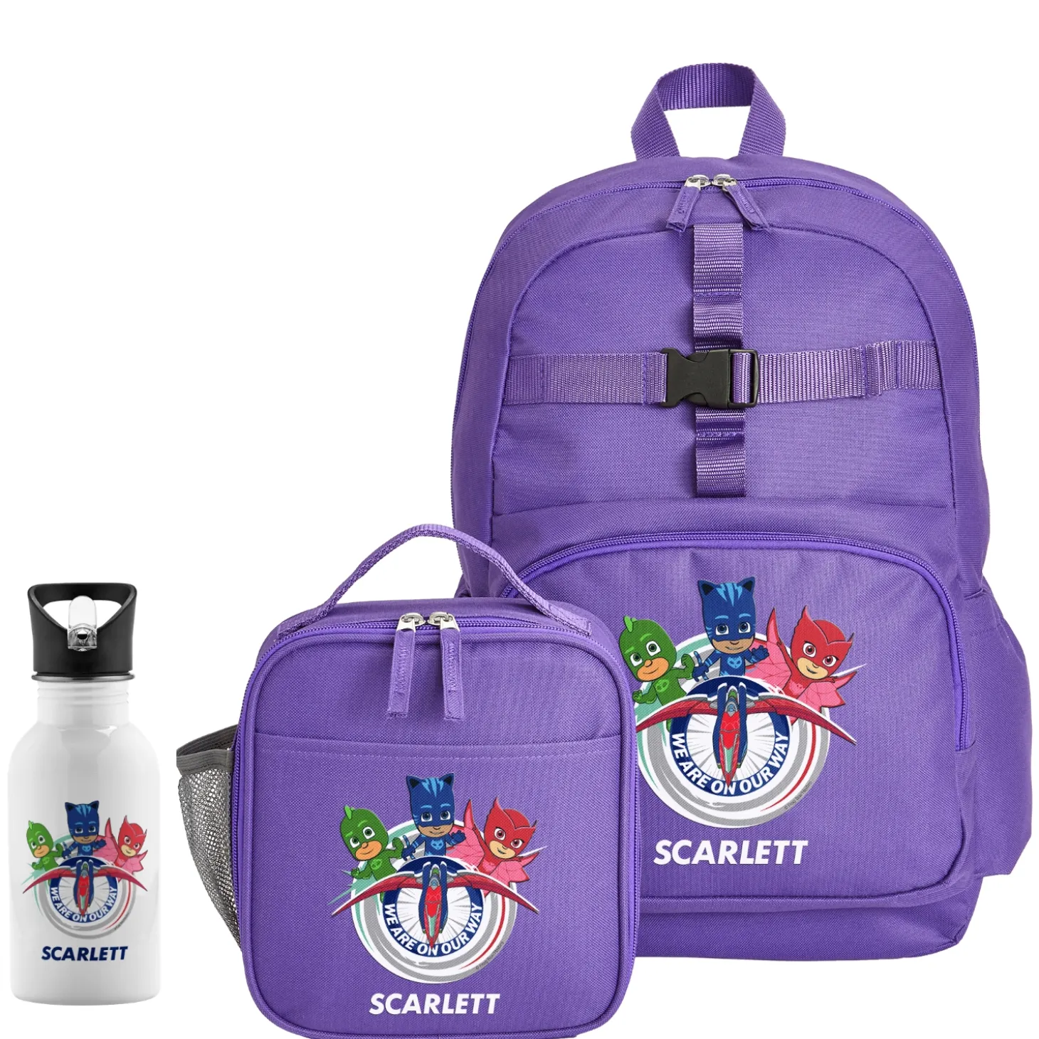 PJ Masks On Our Way Backpack Collection