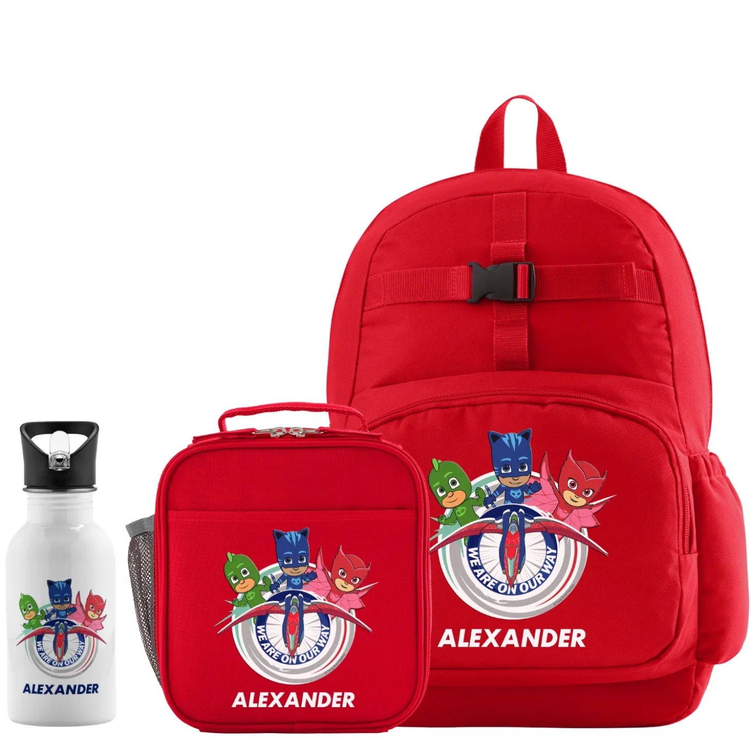 PJ Masks On Our Way Backpack Collection