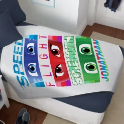 PJ Masks Speed Flight Strength Plush Blanket