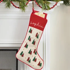 Plaid Forest Stocking