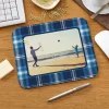 Plaid Photo Mouse Pad