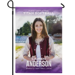 Player Tribute Photo Garden Flag