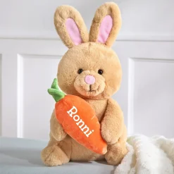 Plush Cuddle Bunny with Carrot