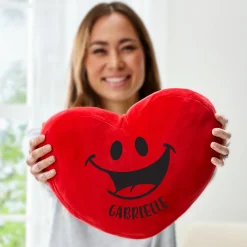 Plush Heart Character Pillow