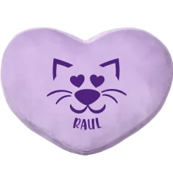 Plush Heart Character Pillow