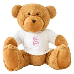 Plush Teddy Bear Gram Best Mom in the World T-Shirt