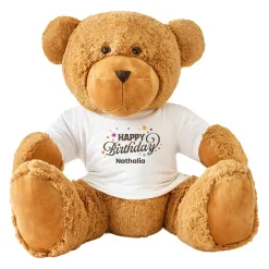 Plush Teddy Bear Gram- Happy Birthday T-shirt