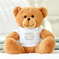 Plush Teddy Bear Gram Happy Easter T-Shirt
