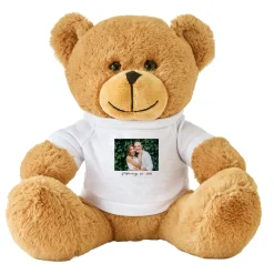 Plush Teddy Bear Gram Photo with Message T-shirt