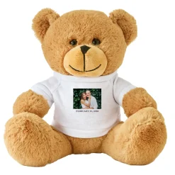 Plush Teddy Bear Gram Photo with Message T-shirt