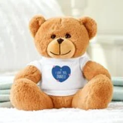 Plush Teddy Bear Gram Playful Hearts Collection
