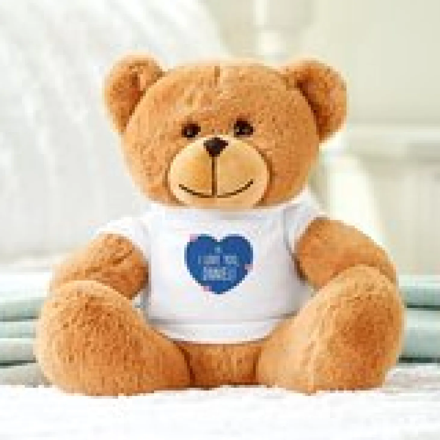 Plush Teddy Bear Gram Playful Hearts Collection